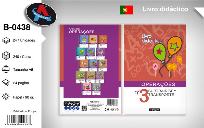 Livro Didático - Subtrair sem Transporte