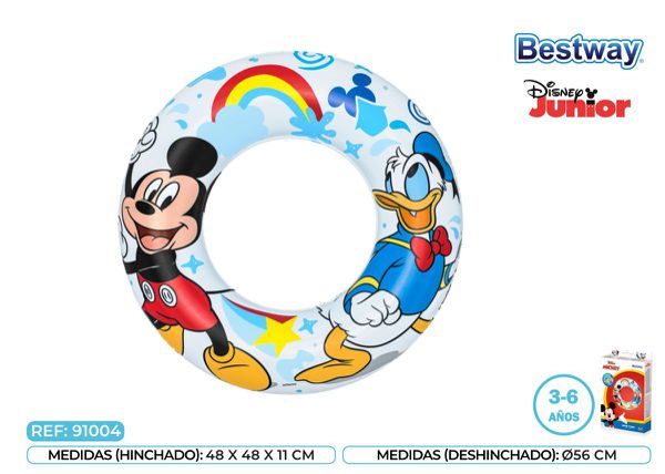 Bóia Infantil Disney +3-6 Anos Bestway