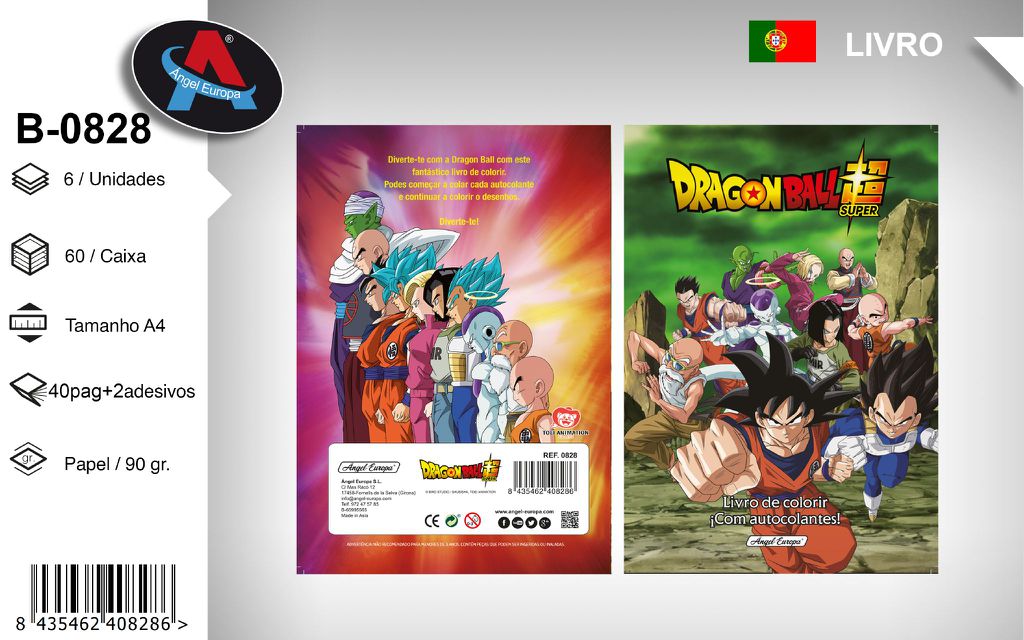 Livro para Colorir Dragonball Z