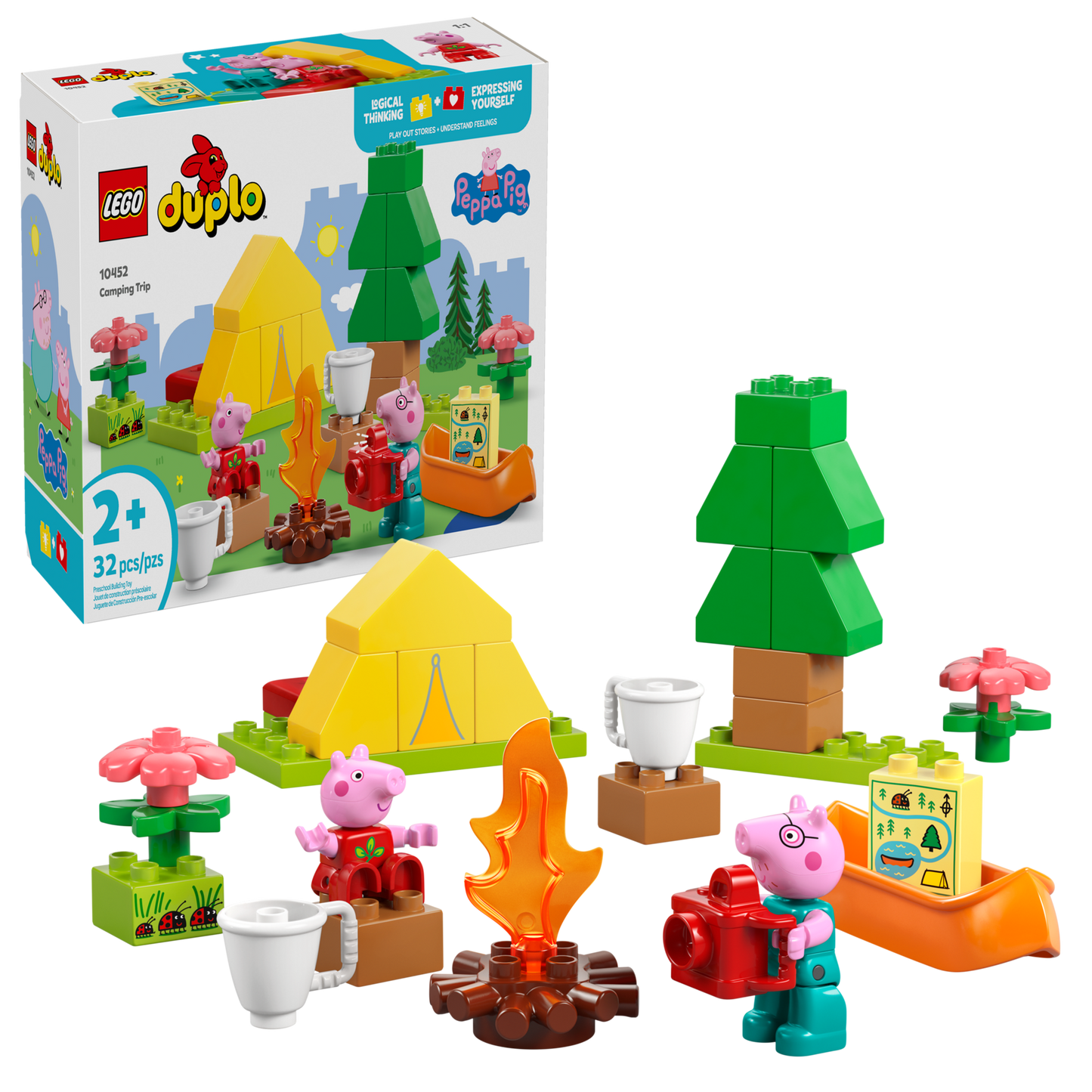 LEGO - DUPLO Peppa Pig - Camping Trip (10452)