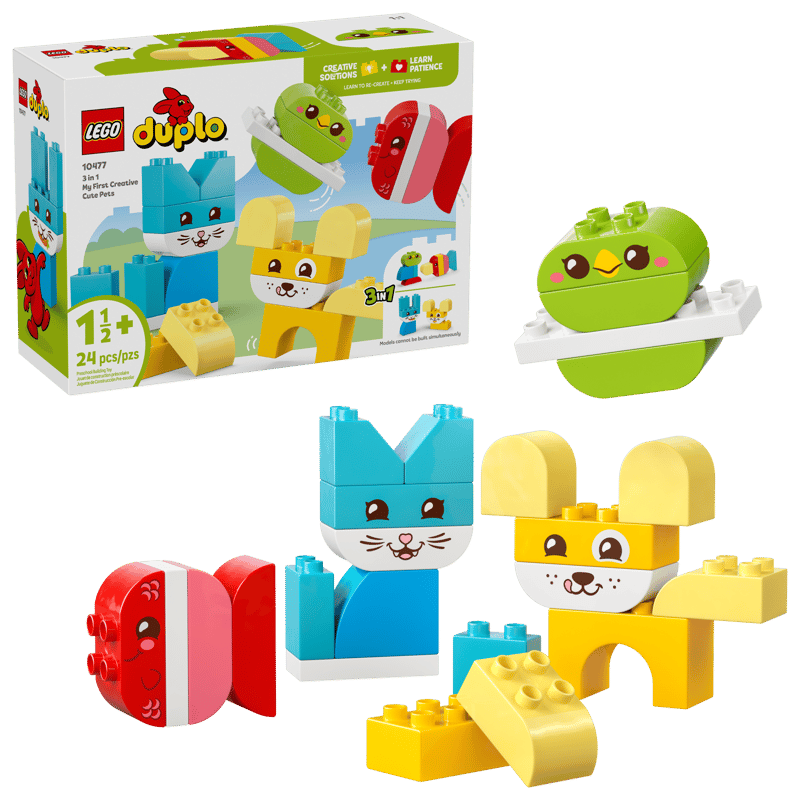LEGO - DUPLO My First - 3 in 1 Creative Cute Pets (10477)