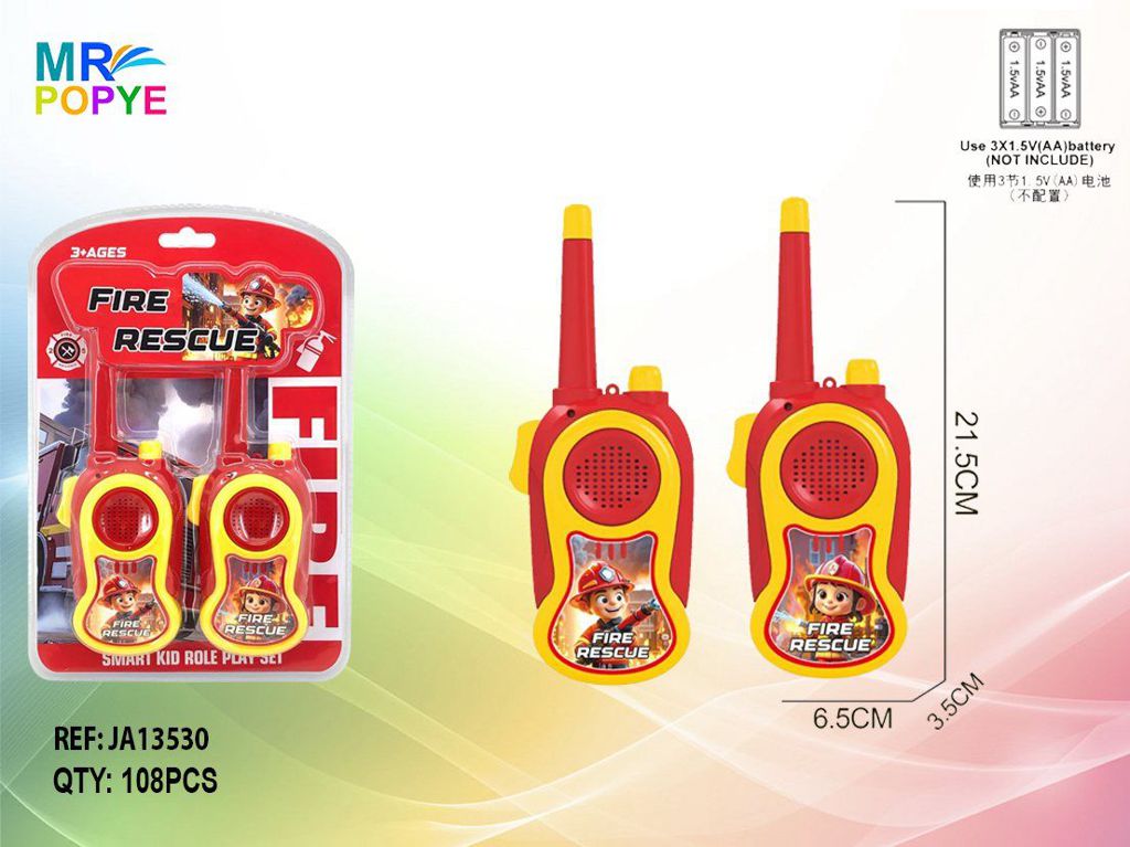 Walkie-Talkie Bombeiros