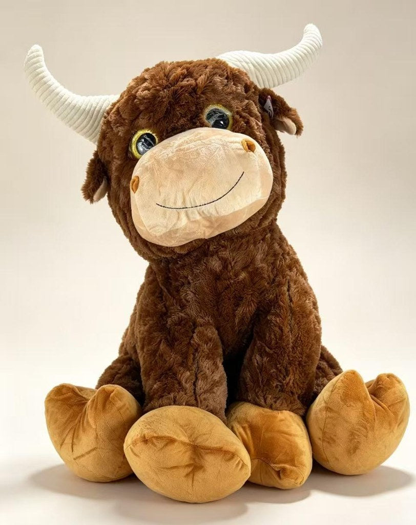 Peluche Touro Sentado 80 cm
