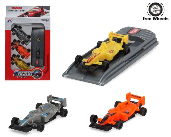 Conjunto de Carros Formula 1 24 x 15 x 3CM