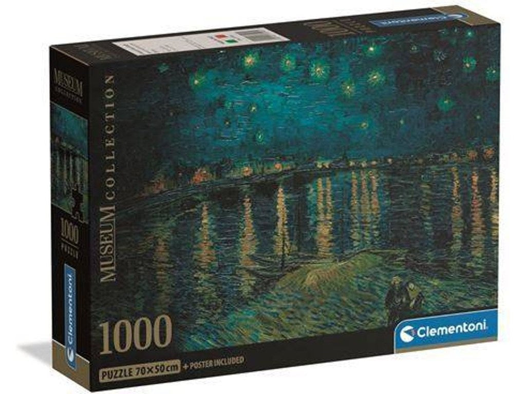 Puzzle Clementoni 1000 pçs Van Gogh Starry Night