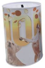 Mealheiro de Metal Animais 8 x 12,5 cm - Cachorro