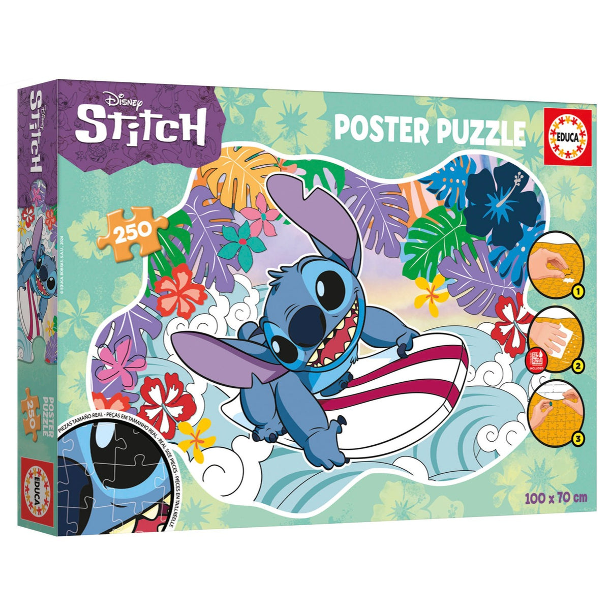 Puzzle Educa Poster Stitch 250 pçs