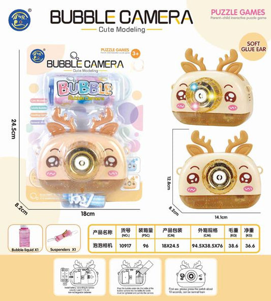 Camera Automática de Bolhas de Sabão Veado