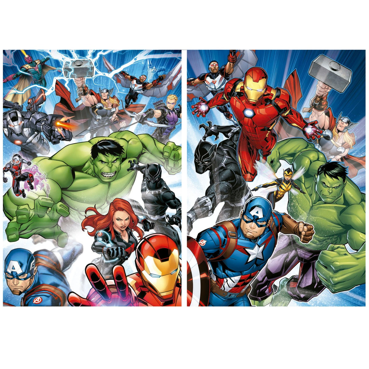 Puzzle Educa Avengers 2x100 pçs