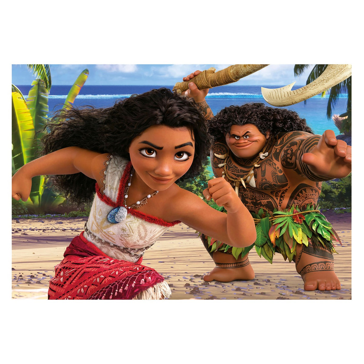 Puzzle Educa Vaiana 2 2x100 pçs