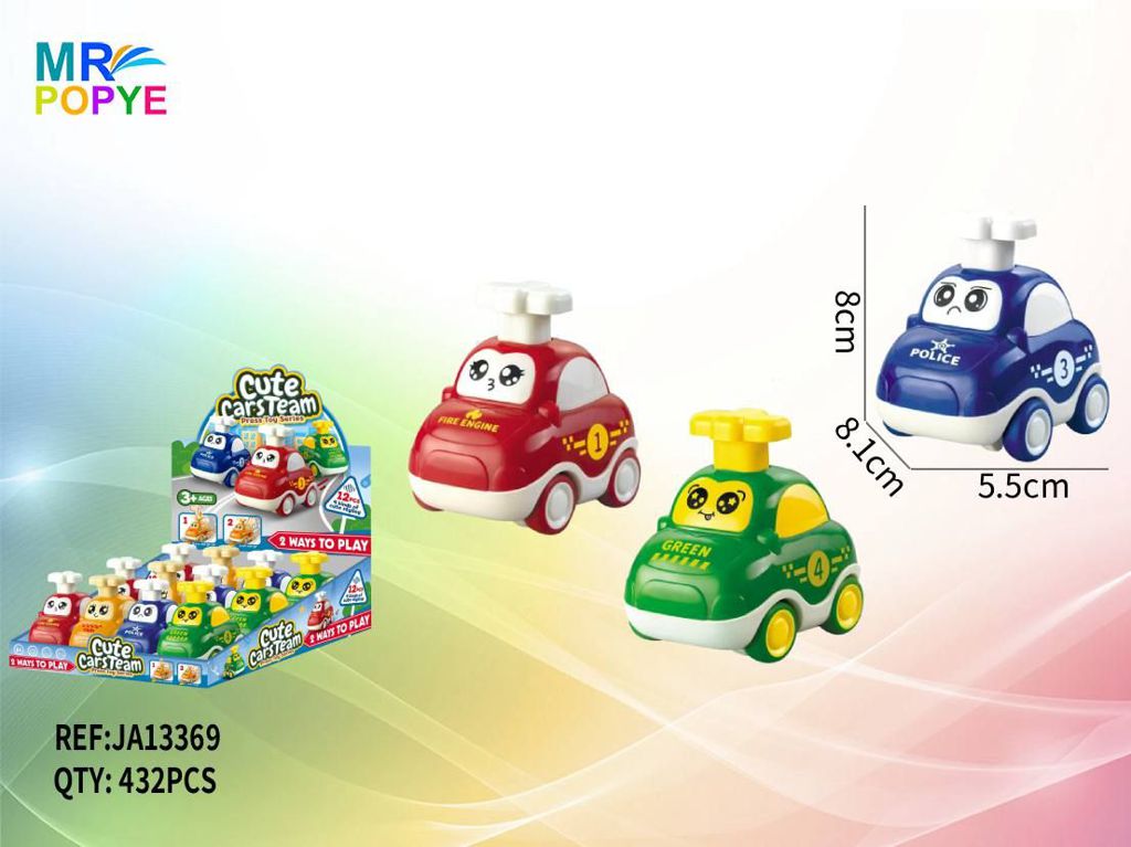 Carro Cartoon de Pressão