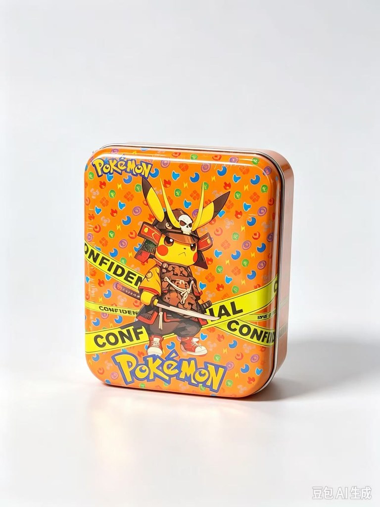 Lata Média de Cartas Tema Pokémon 2026