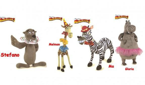 Peluche Madagascar 50CM