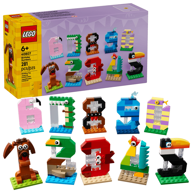 LEGO - LEGO Iconic - Birthday Numbers (40807)