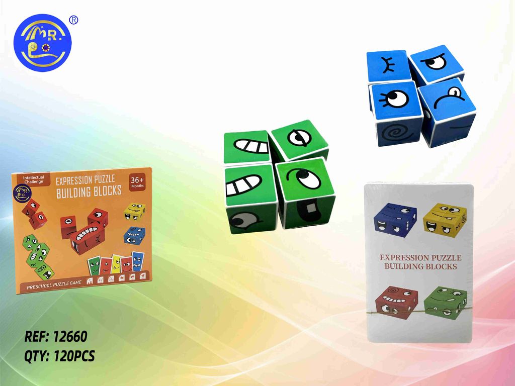 Jogo Puzzle Blocos de Expressões