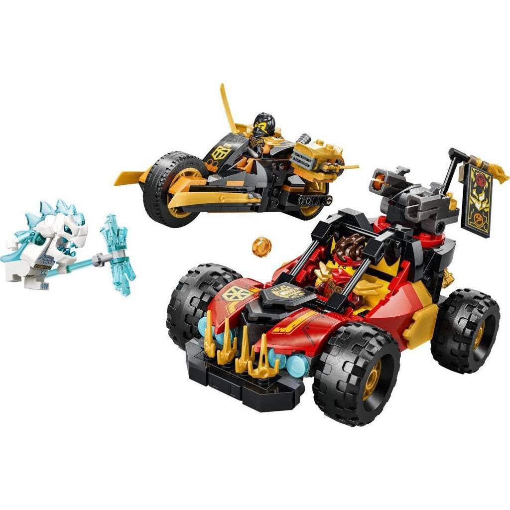 LEGO Ninjago Kai and Cole's Combiner Vehicles 71864