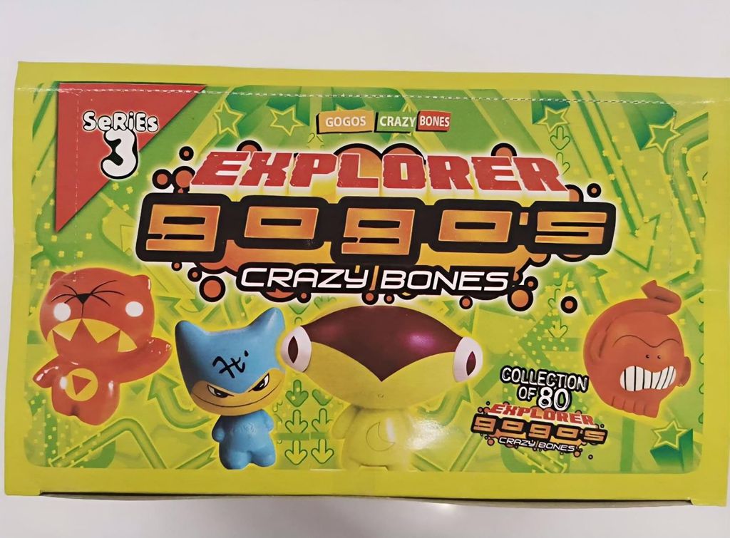 Figura Surpresa Crazy Bones Explorer Gogo's Série 3