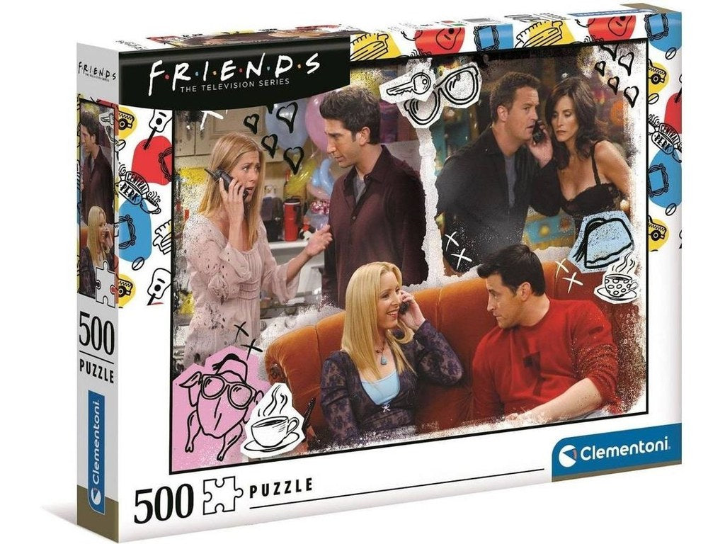 Jogo Clementoni puzzle 500 pçs Friends