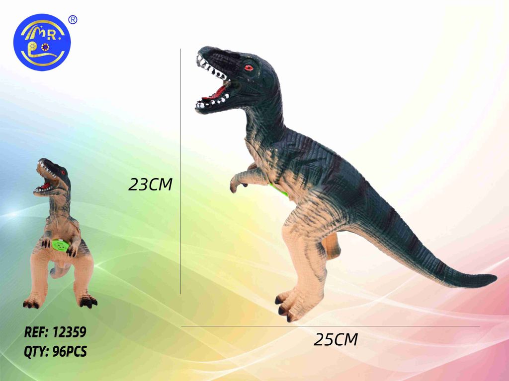 Dinossauro com Som 25 x 23 cm