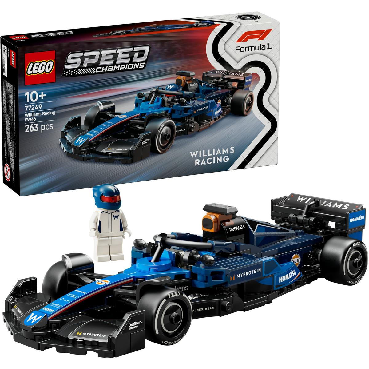 LEGO - Speed Champions - Williams Racing FW46 F1® Race Car (77249)
