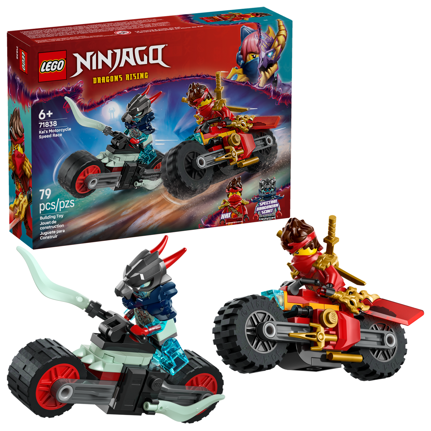 LEGO - Ninjago - Kai's Motorcycle Speed Race (71838)