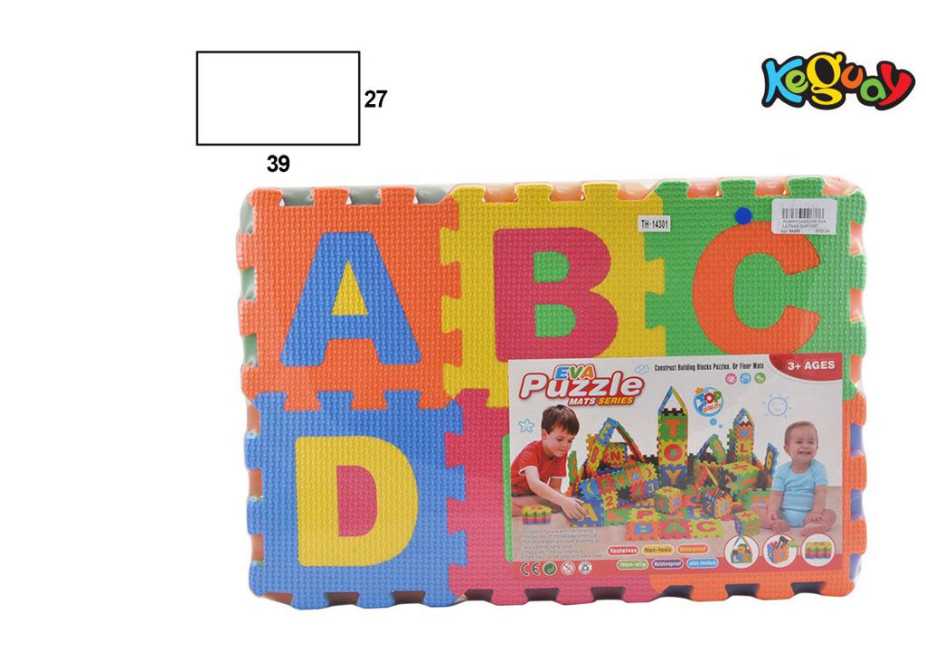 Puzzle de Espuma Letras XL (ABC)