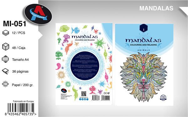 Livro para Colorir Mandalas