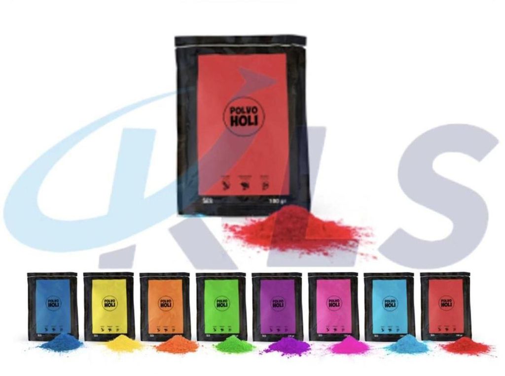 Pó Holi Colorido Vermelho