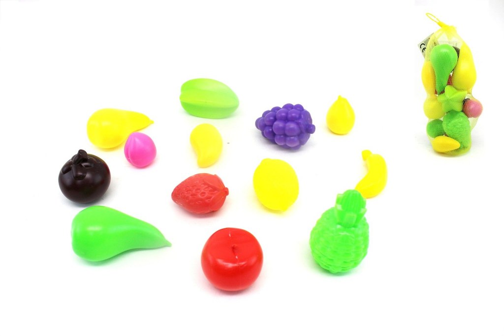Conjunto de 14 Frutas de Brincar