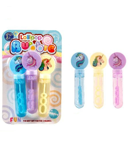 Bolhas de Sabão Unicórnio (Pack 3)