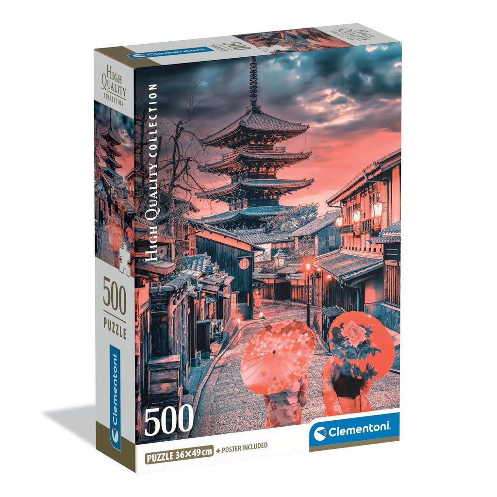 Jogo Clementoni Puzzle 500 pçs Evening in Kyoto