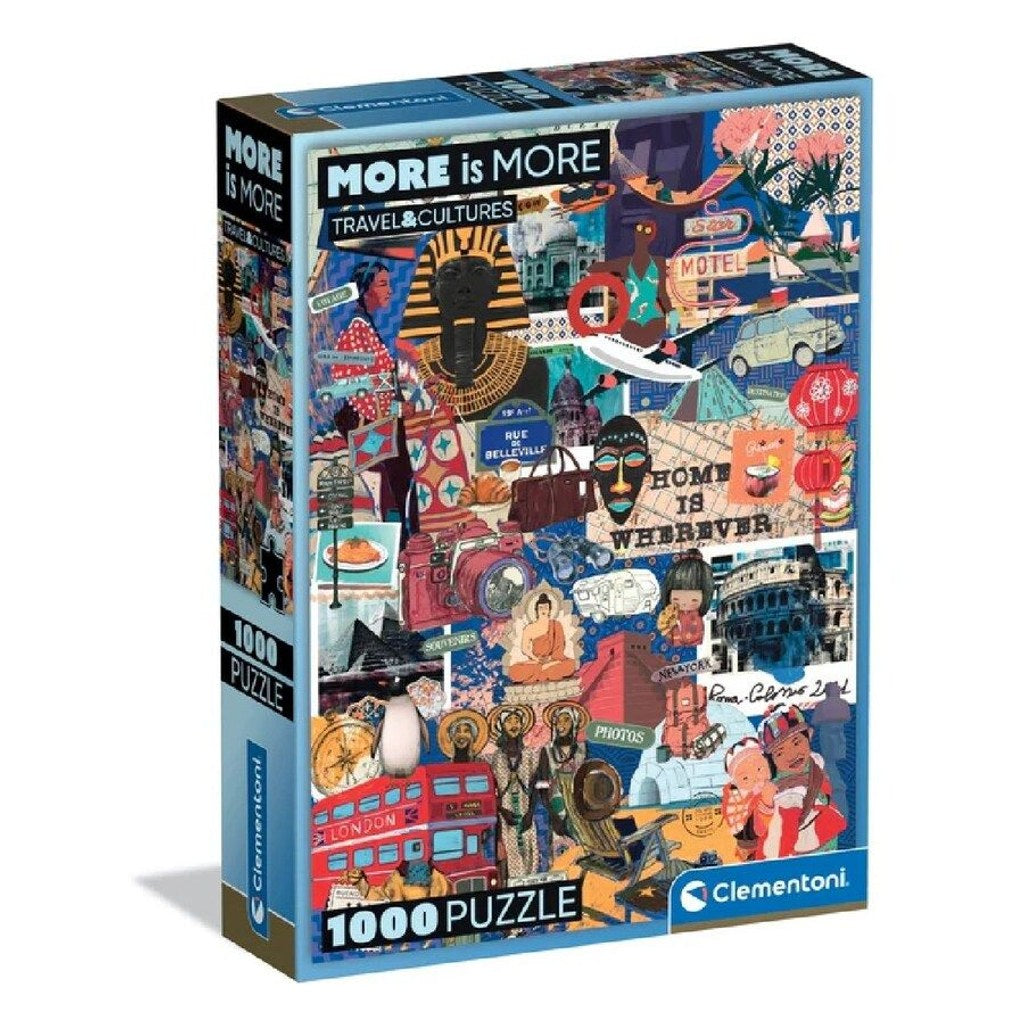 Jogo Clementoni 1000 pçs puzzle More is more travel & cultures
