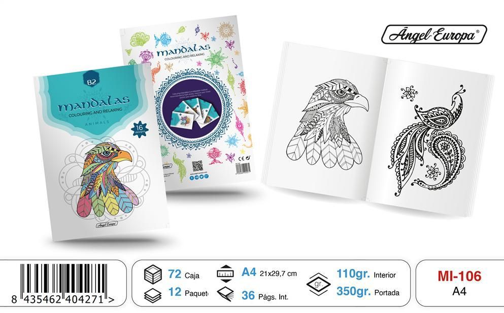 Livro para Colorir Mandalas