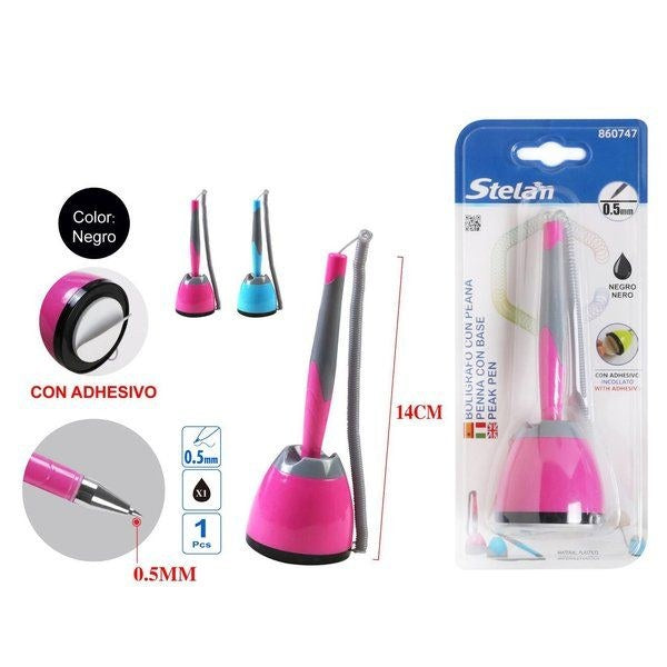 Caneta c/ Base 0.5 mm (duas cores)