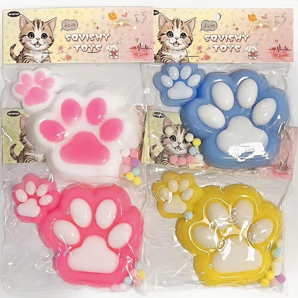 Squishy Pata de Gato Pastel Grande