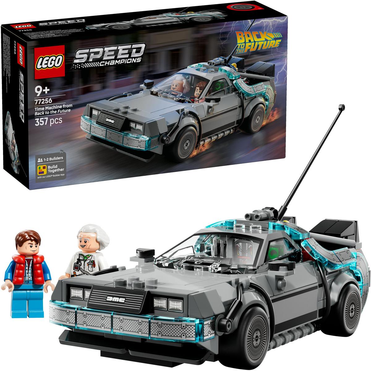 LEGO - Speed Champions - Time Machine from Back to the Future (77256)