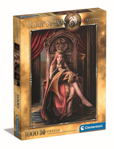 Puzzle Clementoni - Anne Stokes Collection 1000 peças