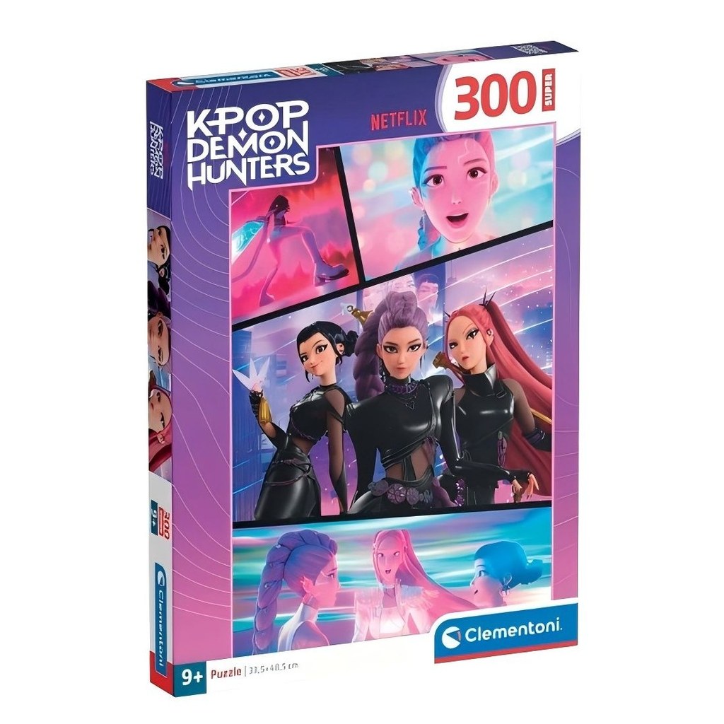 Jogo Clementoni puzzle 300 pçs KPop Demon Hunters