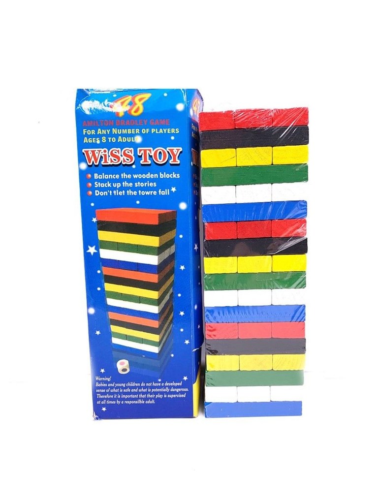 Jogo de Mesa - Torre de Blocos 23 cm (Modelo 2)