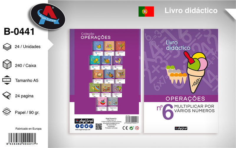 Livro Didático - Multiplicar por Vários Números