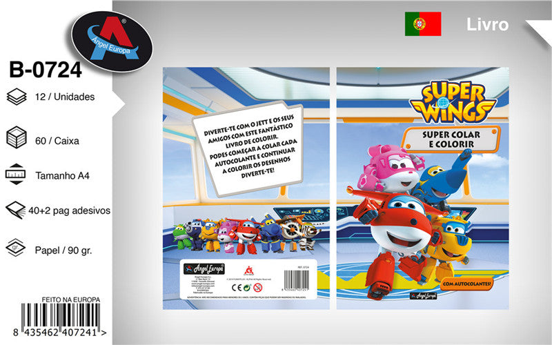 Livro para Colorir Super Wings