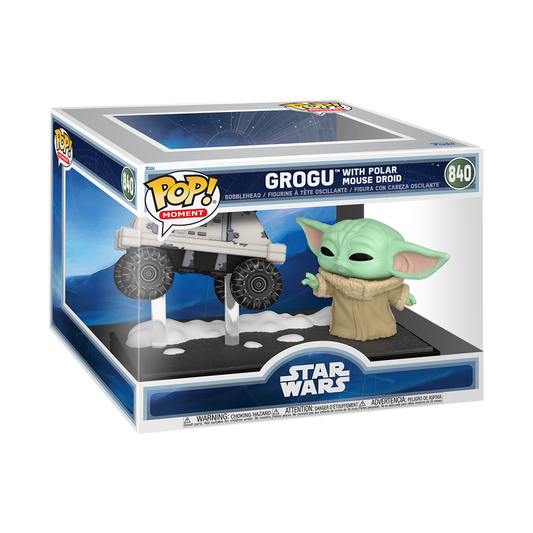 Funko POP! Moment Grogu com Polar Mouse Droid – Star Wars: The Mandalorian & Grogu