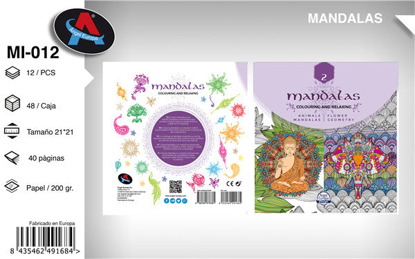 Livro para Colorir Mandalas