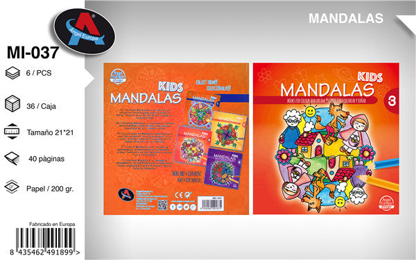 Livro para Colorir Mandalas