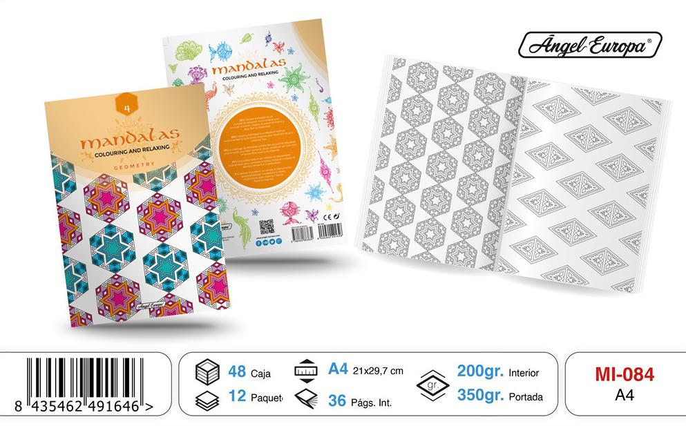 Livro para Colorir Mandalas