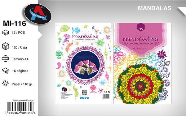 Livro para Colorir Mandalas
