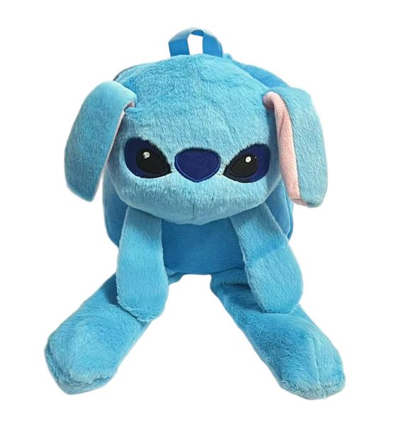 Mochila Felpuda Stitch