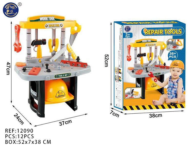 Bancada de Ferramentas Repair Tools com Capacete