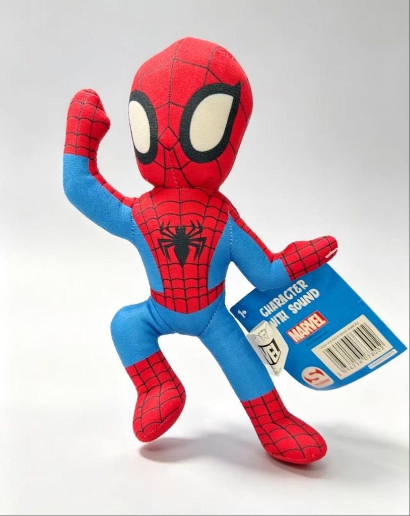 Peluche Spider-Man com Som 20 Cm