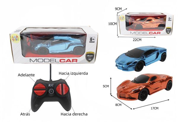 Carro Desportivo Telecomandado 17 x 8CM
